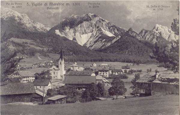 San Vigilio di Marebbe - Panorama 1936