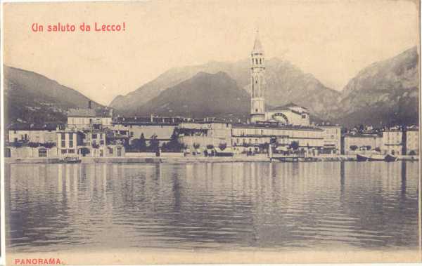 Lecco - Panorama della citt