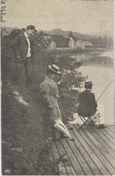 La Pesca al Lago 1910