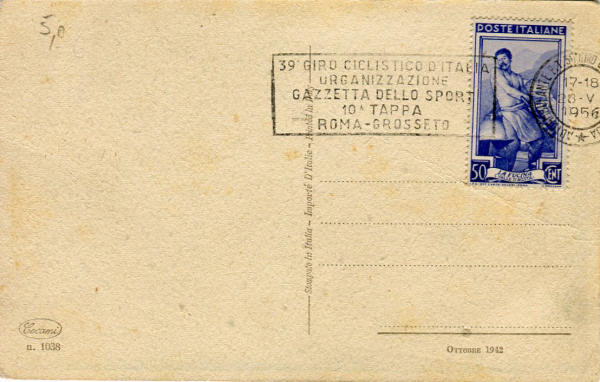 39° Giro d'Italia 1956 10° tappa