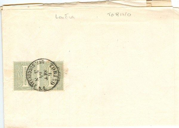 Lettera da Torino 1864