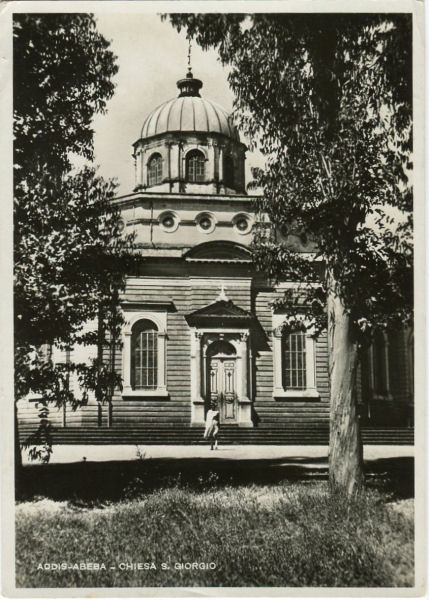 Etiopia Addis Abeba - Chiesa San Giorgio 1938