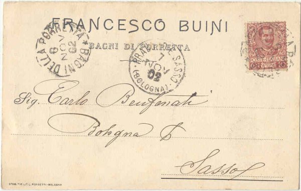 Francesco Buini - Bagni di Porretta 1902