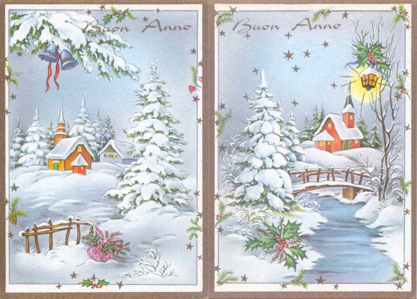 Buon Natale Anni 60.Quattrobaj Sezione Mercatino Categoria Cartoline Augurali