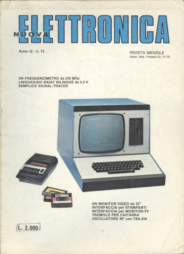 Nuova Elettronica n.73 del 1980