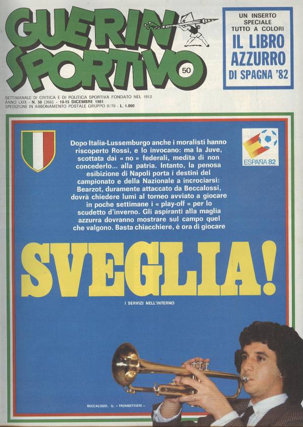 Guerin Sportivo n° 50 del 1981