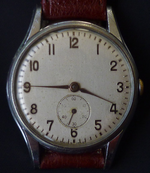 Orologio 37 mm svizzero del 1955